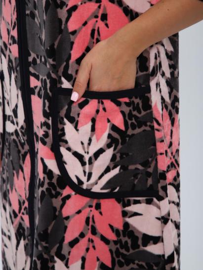 Халат велюровый на молнии (00941, кофе) - фото 20