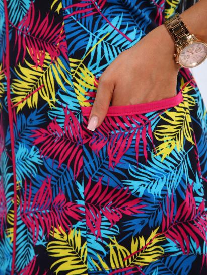 Халат на молнии с карманами (00993, разноцветный) - фото 15