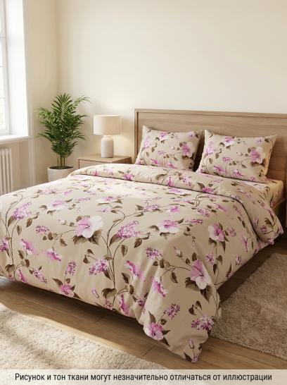Комплект постельного белья Гибискус бязь - фото 1