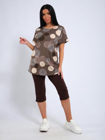 Костюм с бриджами (01050, коричневый) - фото 14