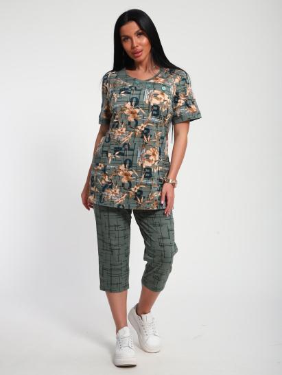 Костюм с бриджами (01070, оливковый) - фото 15