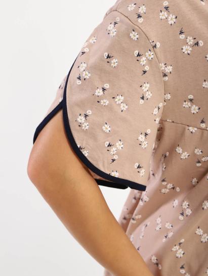 №234 Пижама с бриджами Пижама женская Бежевый - фото 8