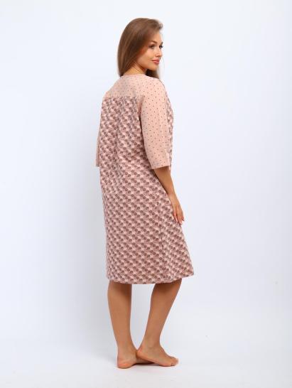 Сорочка теплая, футер с начесом (01060, бежевый) - фото 11