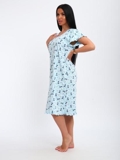 Сорочка женская (01064 синий) - фото 11