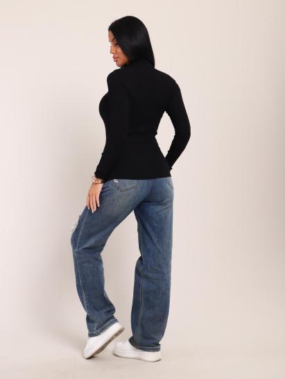 Водолазка женская, кашкорсе (01042, черный) - фото 10