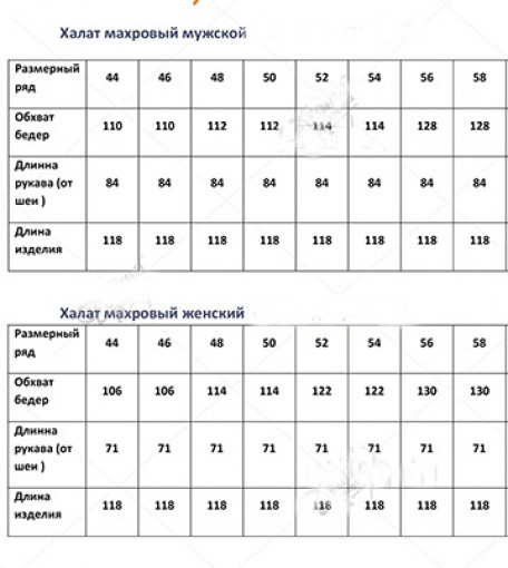 Халат с вышивкой Фамильный герб 2 - фото 2
