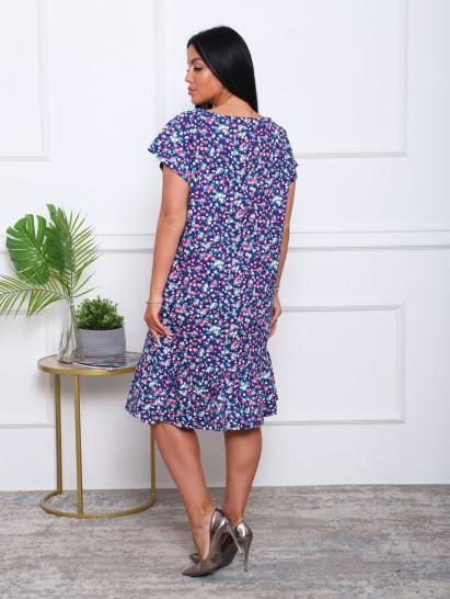 Платье трикотажное, фиолет (916-1) - фото 6