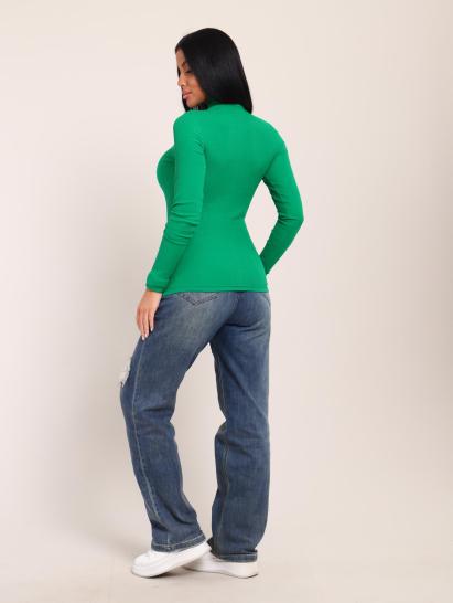Водолазка женская, кашкорсе (01042, зеленый) - фото 8