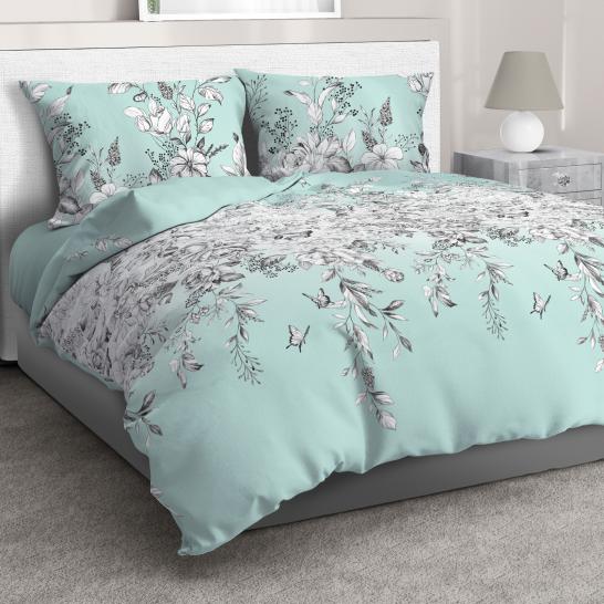 Комплект постельного белья Лазурный сон Бязь ГОСТ - фото 1