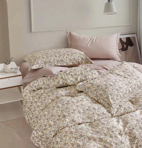 Комплект постельного белья Полевые травы сатин - фото 1