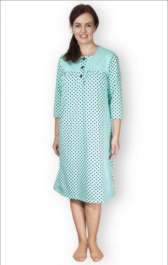 Сорочка теплая, футер с начесом (291) - фото 1