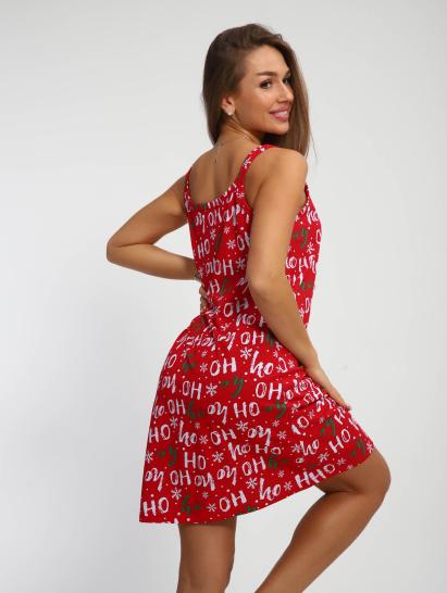 №214 Ночная сорочка Сорочка женская Красный - фото 2