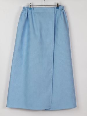 Килт для бани женский голубой - фото 2