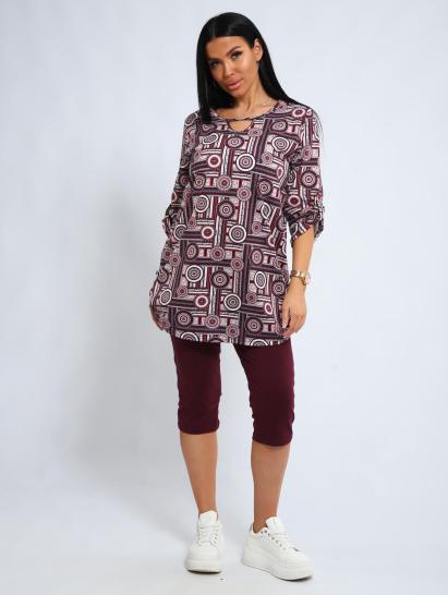 Костюм с бриджами (01052, бордовый) - фото 15