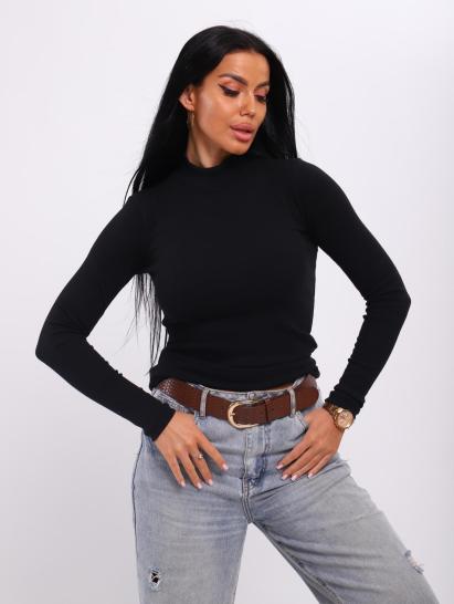 Водолазка женская, рибана (01044, черный) - фото 5