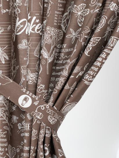 Шторы короткие с подхватами Стрекоза капучино - фото 5