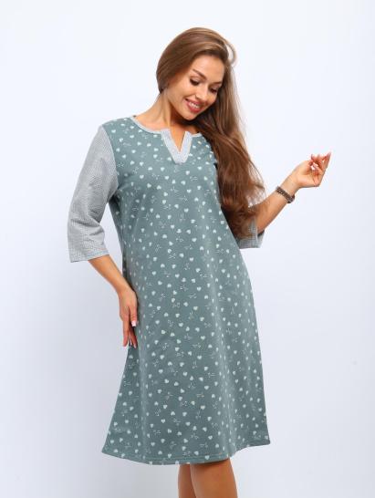 Сорочка теплая, футер с начесом (01060, оливковый) - фото 10